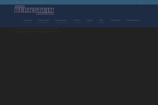 Site using WP Blog and Widget plugin
