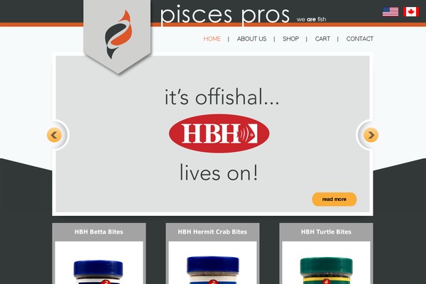 hbhpet.com site used Piscespros