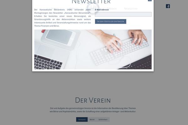 Standard theme site design template sample