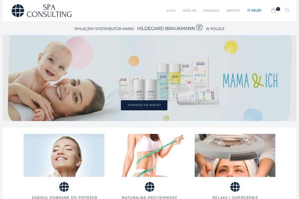 Roneous-child theme site design template sample