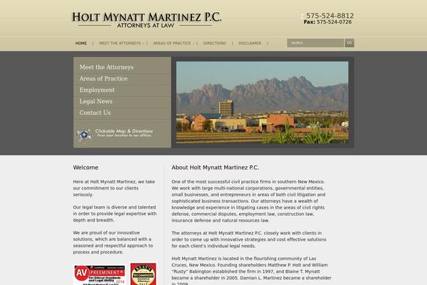 hbm-law.com site used Hbm-theme