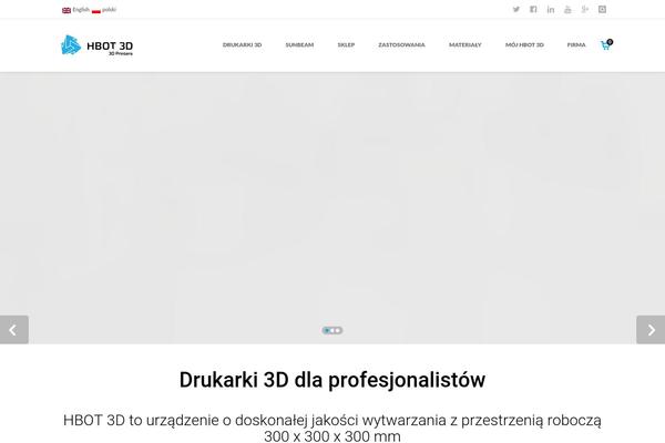 Shadow theme site design template sample