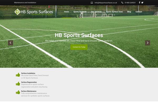 BuildPress theme site design template sample
