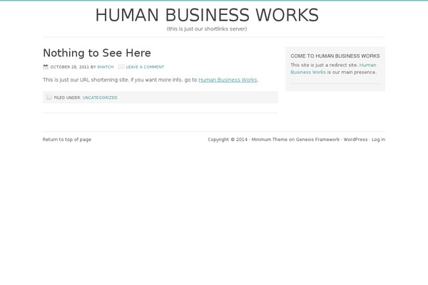 Minimum theme site design template sample