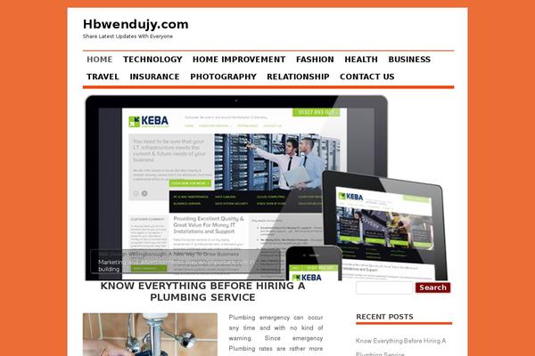 Flexy theme site design template sample