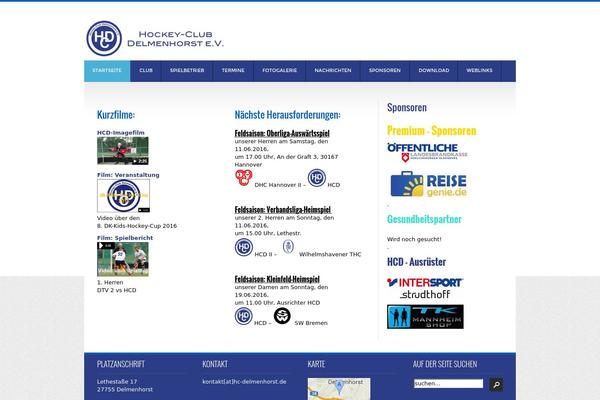 Globex theme site design template sample