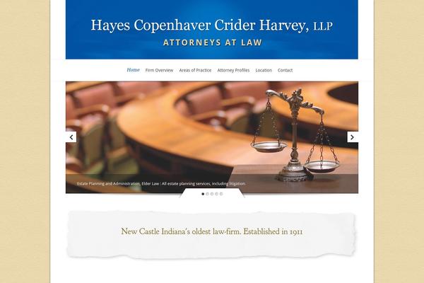 Evolution theme site design template sample