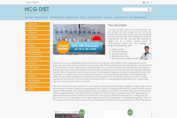 hcgdietloosefat.com site used Hcg