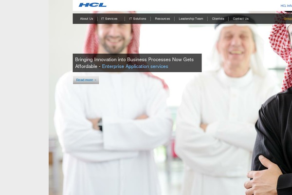hclmea.com site used Services