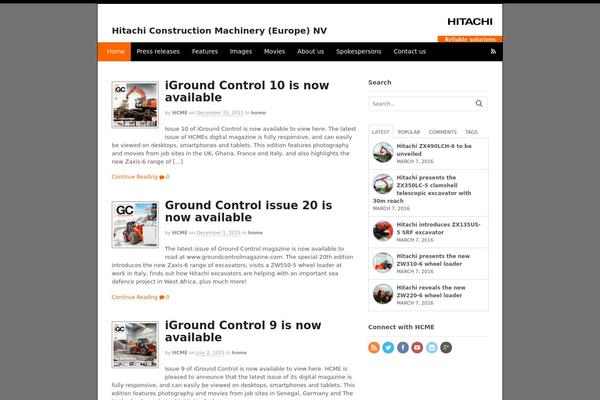 Canvas theme site design template sample