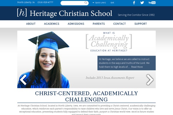 Heritage theme site design template sample