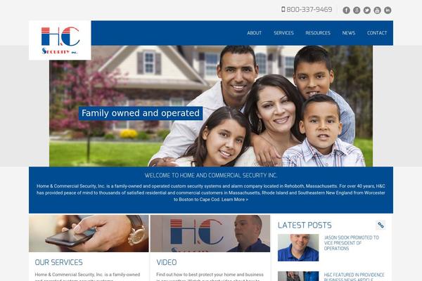 Tisson theme site design template sample
