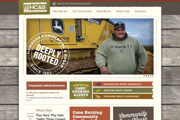 Hcs theme site design template sample