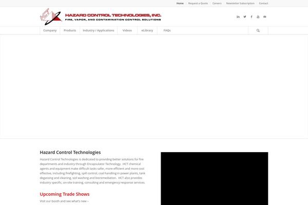 Enfold theme site design template sample