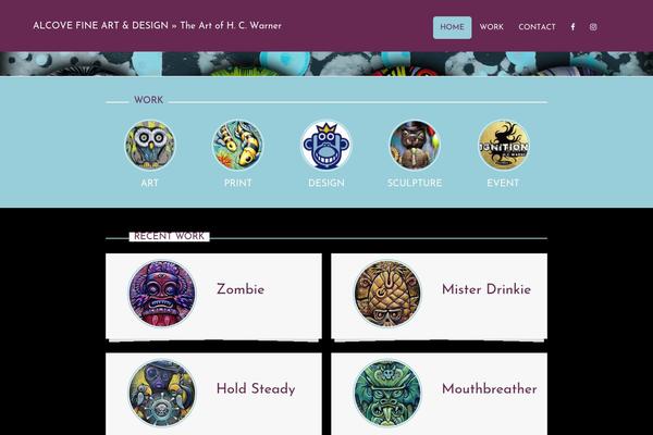 Secundo theme site design template sample