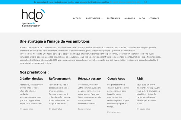 Avoc theme site design template sample