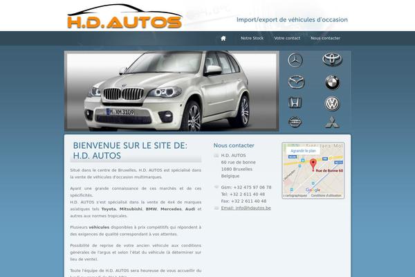 Automotive theme site design template sample