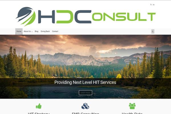 Evolve Plus theme site design template sample