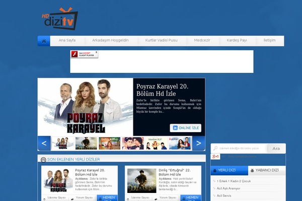 TrendDizi theme websites examples