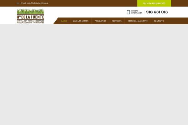 Transport-child theme site design template sample