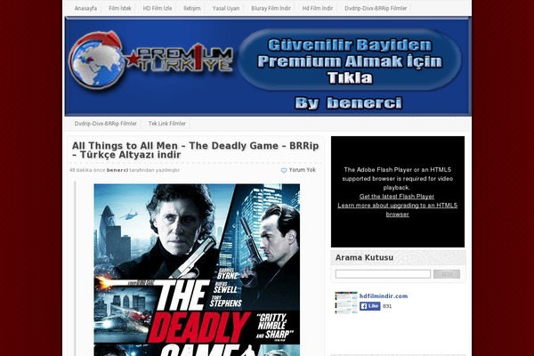 hdfilmindir1.com site used Hdfilm