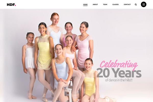 Aoki theme site design template sample