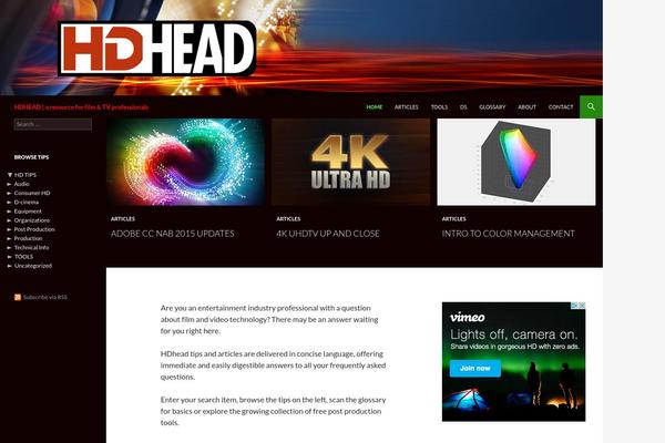 Twentyfourteen Child theme site design template sample