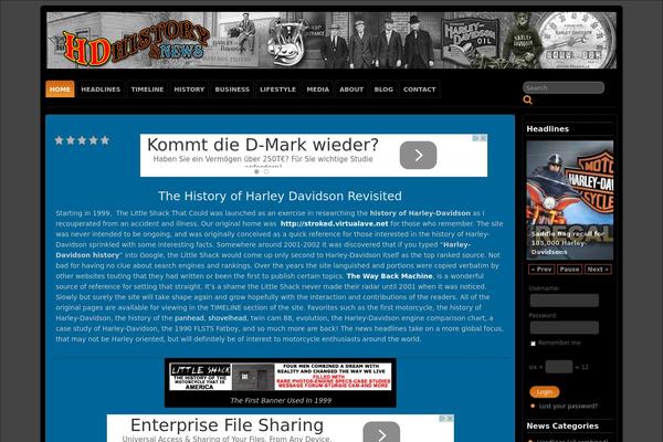 Site using Advanced Responsive Video Embedder plugin