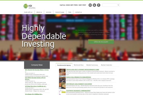 Nevada theme site design template sample