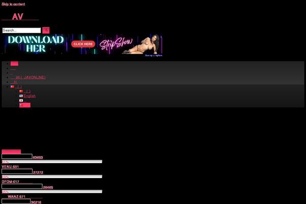 Retrotube theme site design template sample