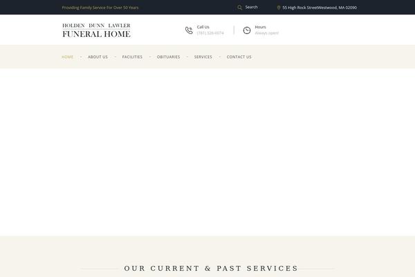 Beacon theme site design template sample