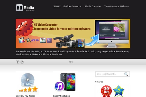 ArileWP theme site design template sample