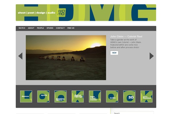 Supernova theme site design template sample