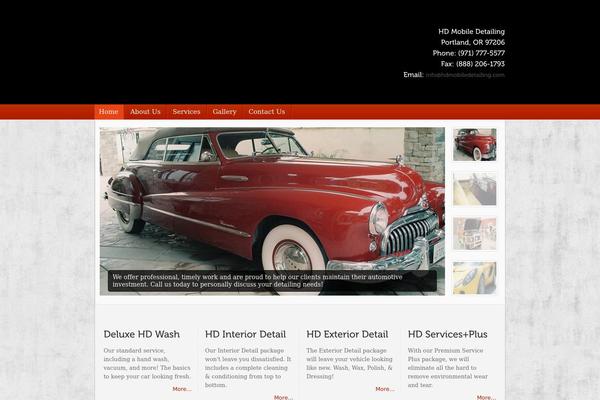 hdmobiledetailing.com site used Slicetheme