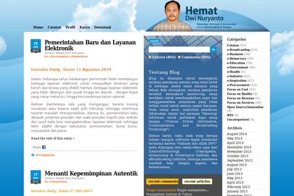 Dilectio theme site design template sample