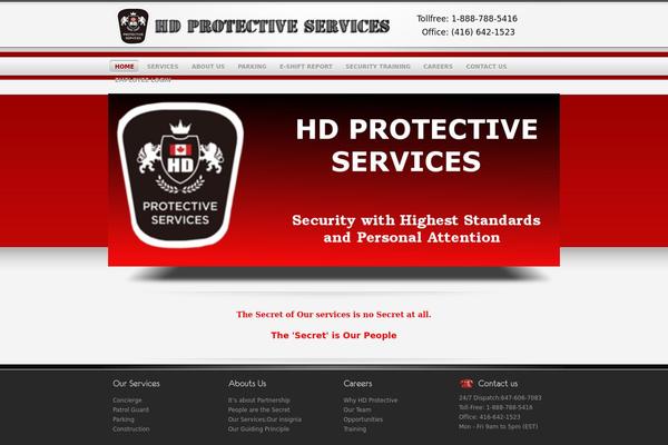 Qualifire theme site design template sample
