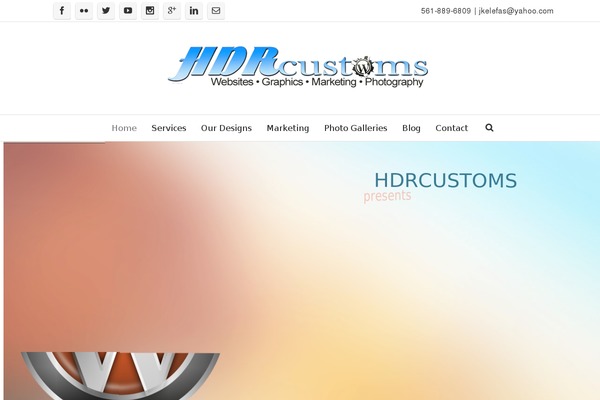Site using Personal Contact Info Widget plugin