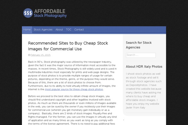 Tungsten theme site design template sample