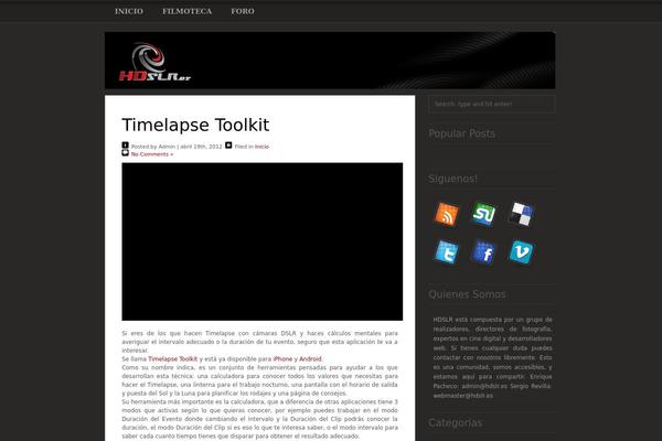 hdslr.es site used Vinica
