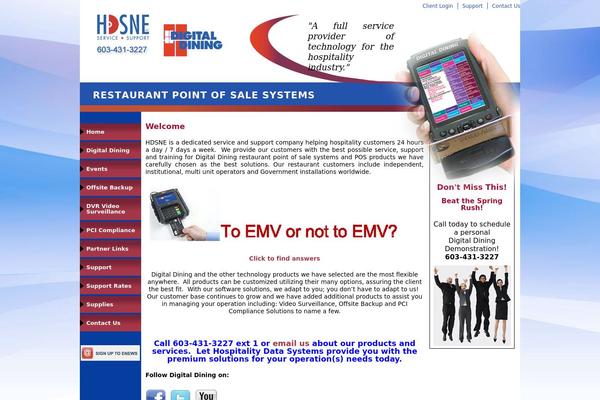 hdsne.com site used Wp-spirit
