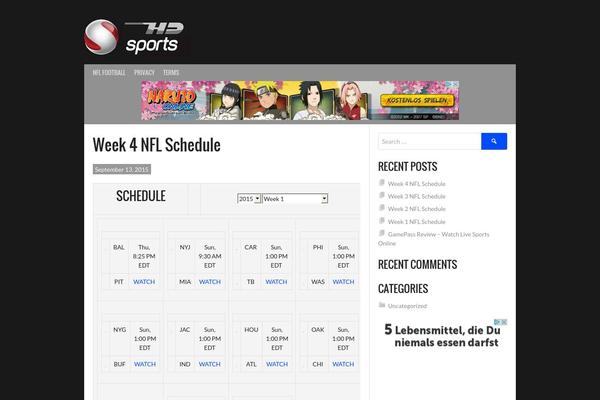 Rookie theme site design template sample