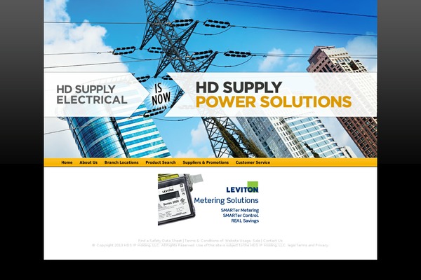 hdsupplyelectrical.com site used Cover WP