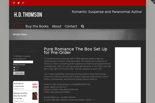 hdthomson.com site used Hd-thomson