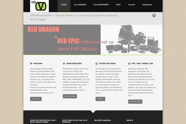 Brave theme site design template sample
