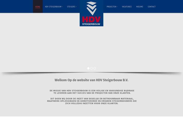 Renovation theme site design template sample