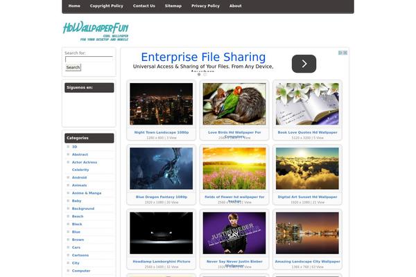DeniWall theme websites examples