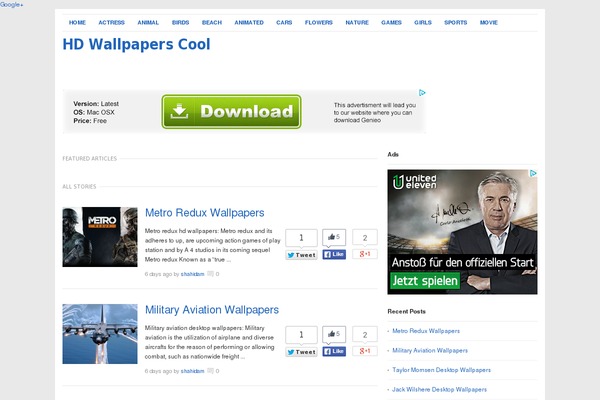 hdwallpaperscool.com site used Freshlife-v2.0