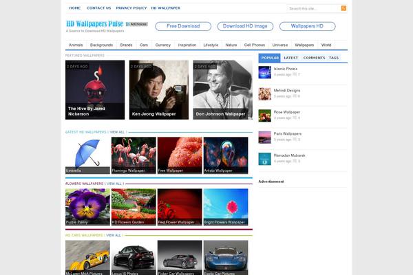 VoiceChild theme site design template sample