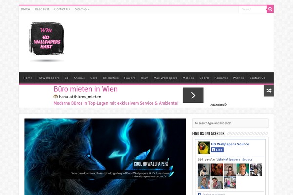 Sahifa theme site design template sample