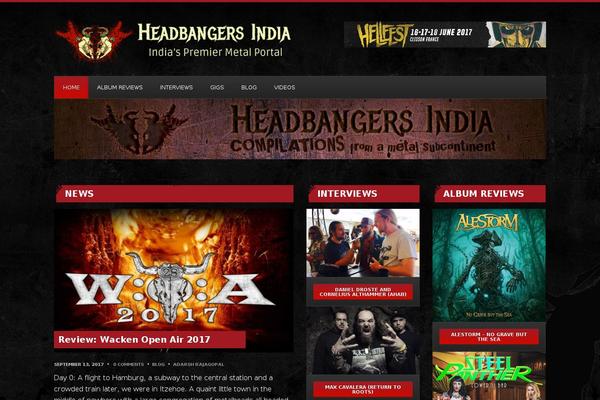 Site using Socials Ignited plugin